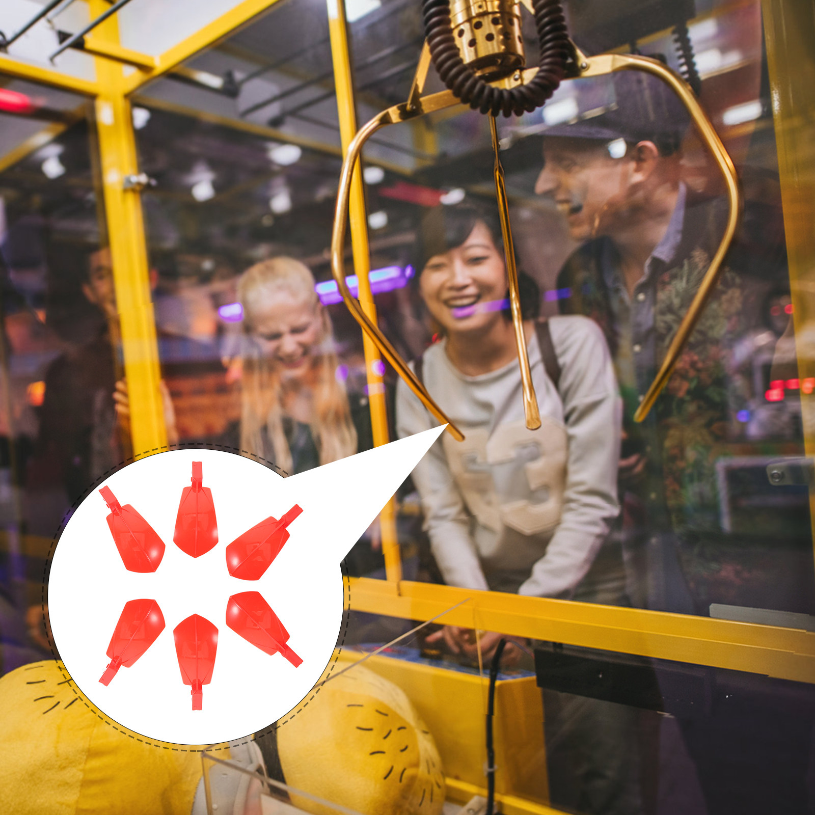 Arcade Vending Machines - 6 Buah Pengganti Cakar Mesin Cakar