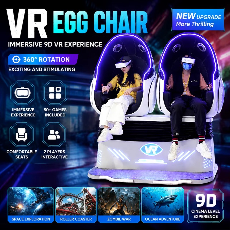 9D Vr Simulator - Wahana Hiburan Seru Grosir FL untuk