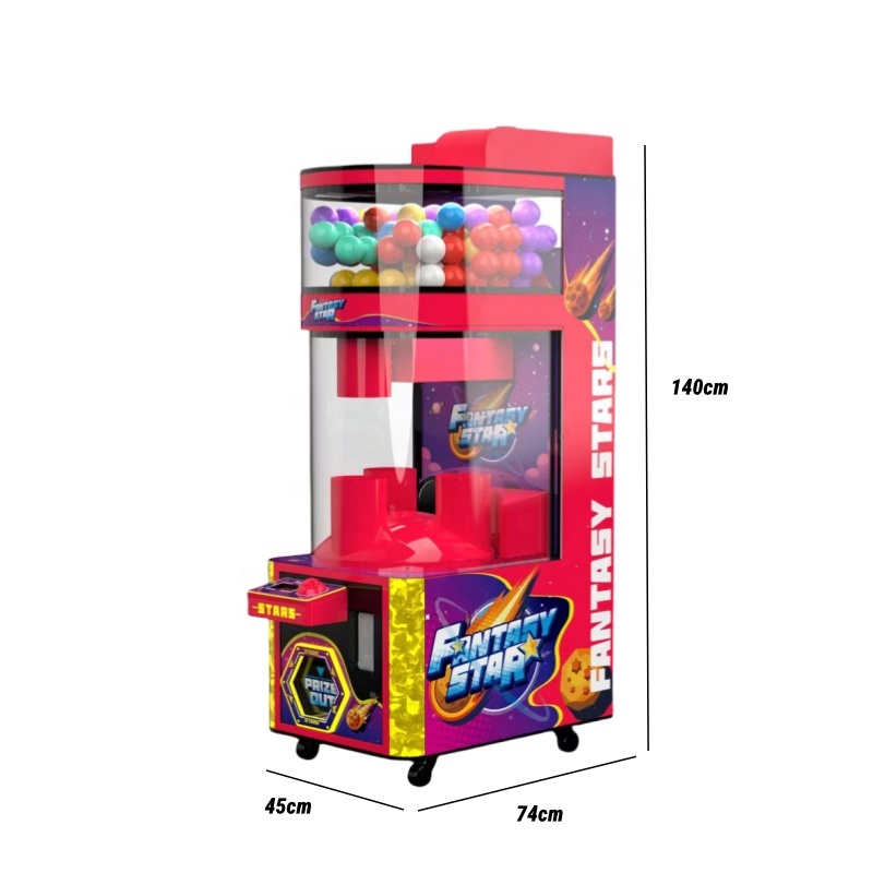 Prize Capsule Toy Machine - Mesin Gacha Gachapon Permainan Arcade Anak-Anak,