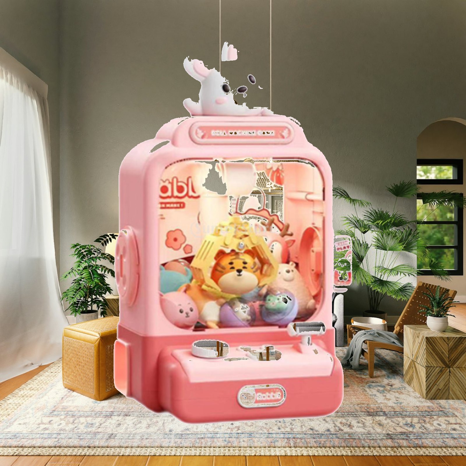 Vending Game - Mesin Cakar Elektronik Pengambil Boneka Plush