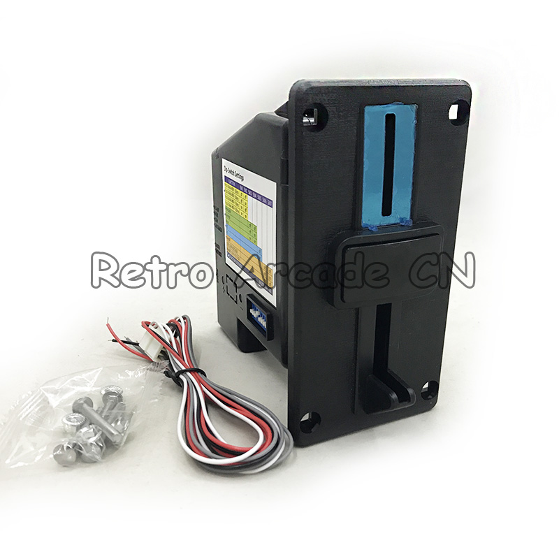Arcade Game Cabinet - CL LED Logo Multi Akseptor Koin
