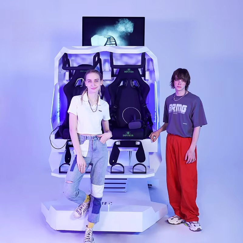 9D Vr Simulator - Renixsim 9D Roller Coaster VR Kursi