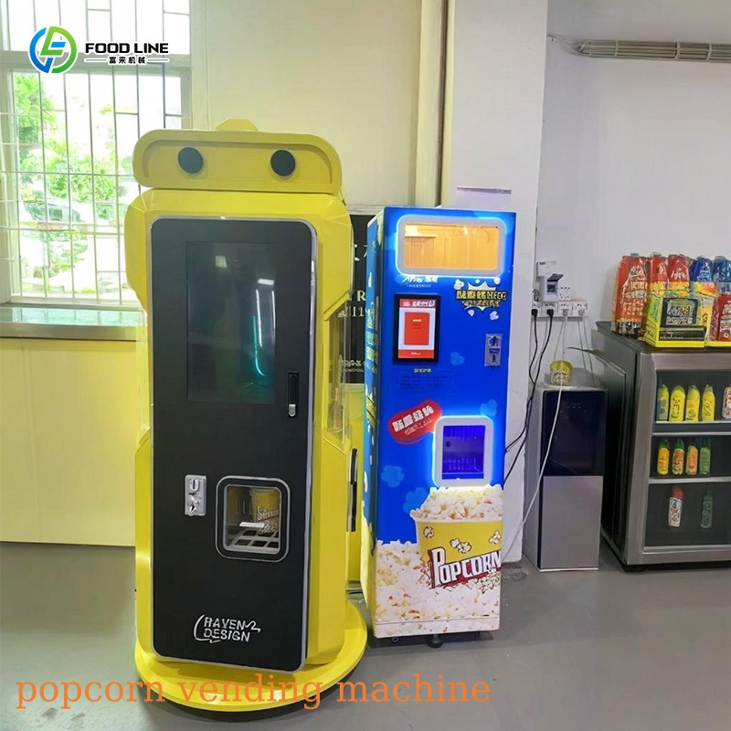 Mesin Penjual Popcorn Otomatis - Popcorn Vending Machine ulasan dan harga