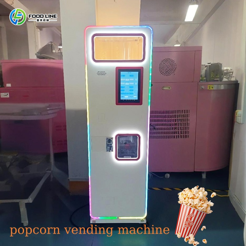 Mesin Penjual Popcorn Otomatis - Popcorn Vending Machine ulasan dan harga