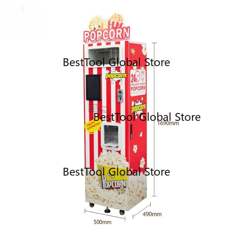 Mesin Popcorn Laris Manis, Mes - Popcorn Vending Machine ulasan dan harga