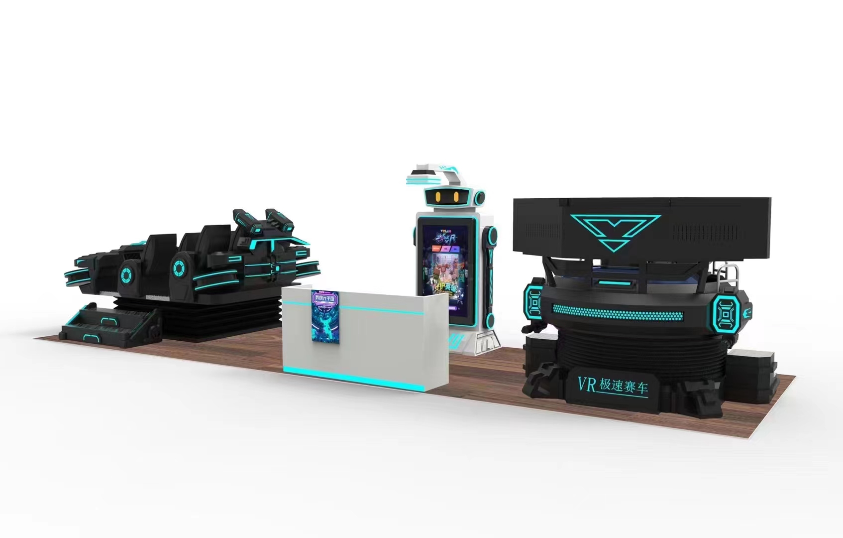 Simulator Gerak Film VR 4 Kurs - 9D Vr Simulator ulasan dan harga