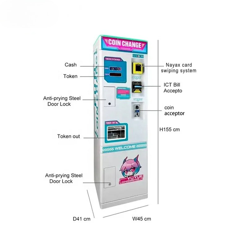 Sistem Pembaca Kartu Nayax, Me - Arcade Vending Machines For Sale ulasan dan harga
