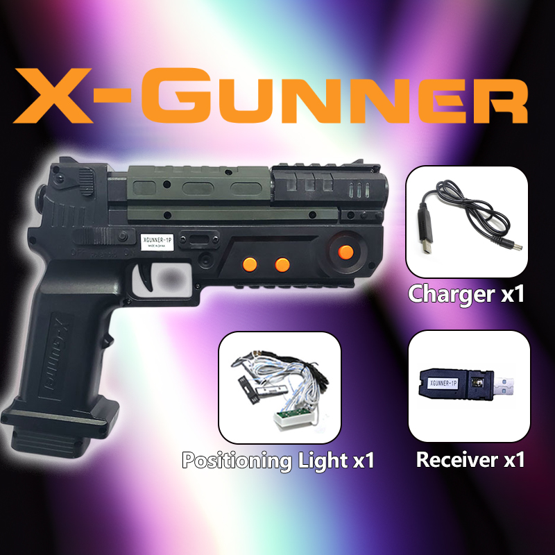 X-GUNNER Wireless Light Gun un - Gun Shooting Arcade ulasan dan harga