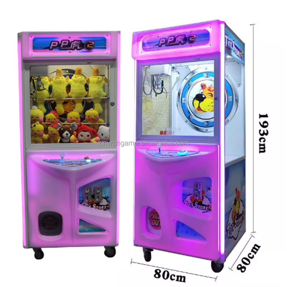 Mesin Cakar Boneka PP Tiger Cr - Arcade Vending Machines For Sale ulasan dan harga