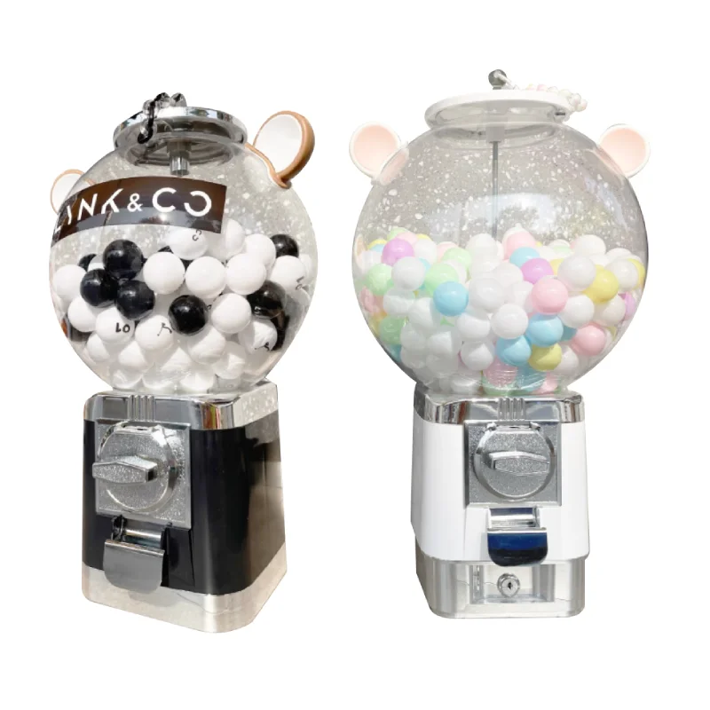 Mesin Gashapon Mini Kopi Berku - Prize Capsule Toy Machine ulasan dan harga