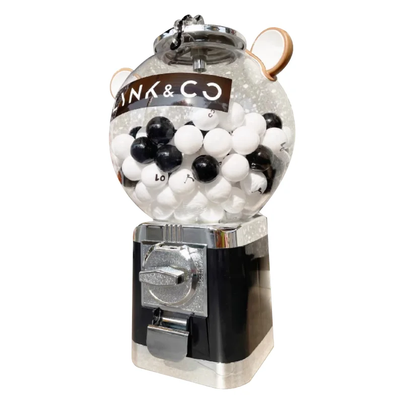 Mesin Gashapon Mini Kopi Berku - Prize Capsule Toy Machine ulasan dan harga