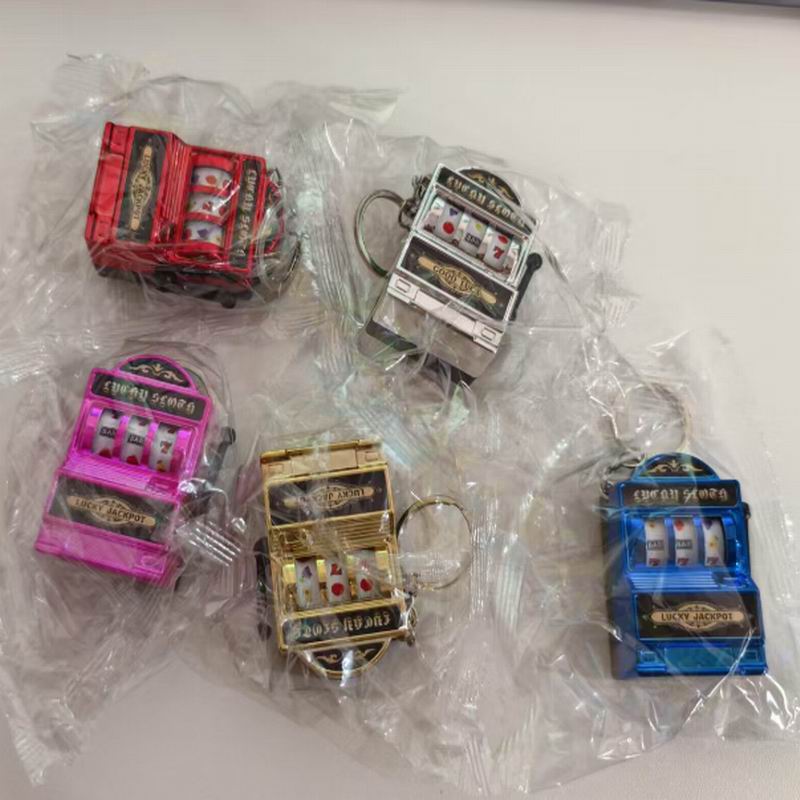 10PCS Gantungan Kunci Mesin Sl - Fruit Slot Machine ulasan dan harga