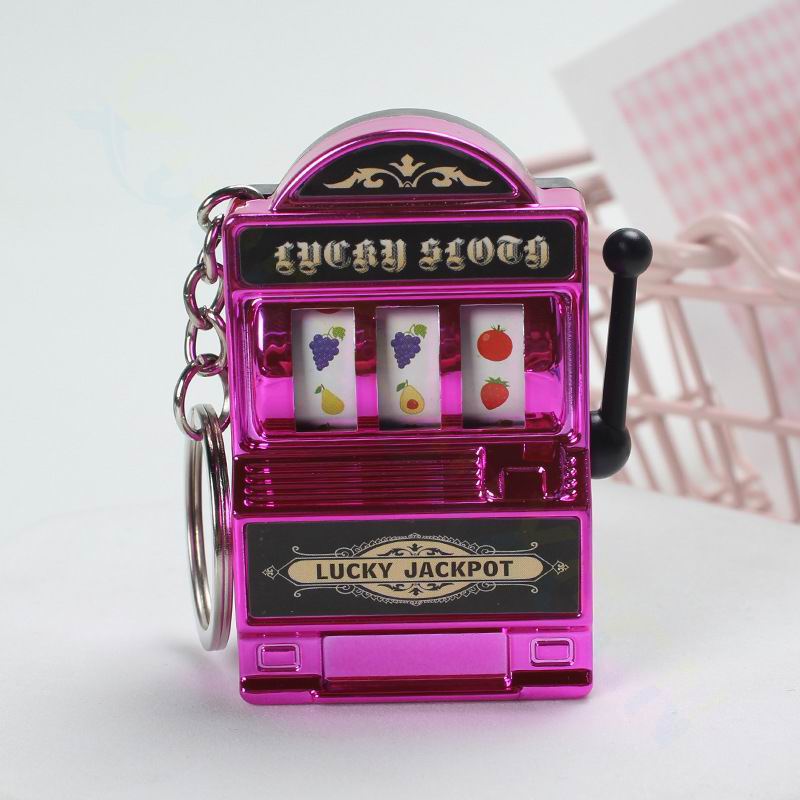 10PCS Gantungan Kunci Mesin Sl - Fruit Slot Machine ulasan dan harga