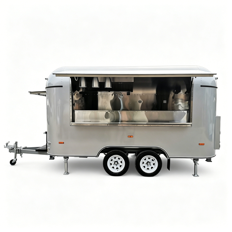 Truk Makanan Kustom dengan Dap - Hot Dog Vending Cart ulasan dan harga