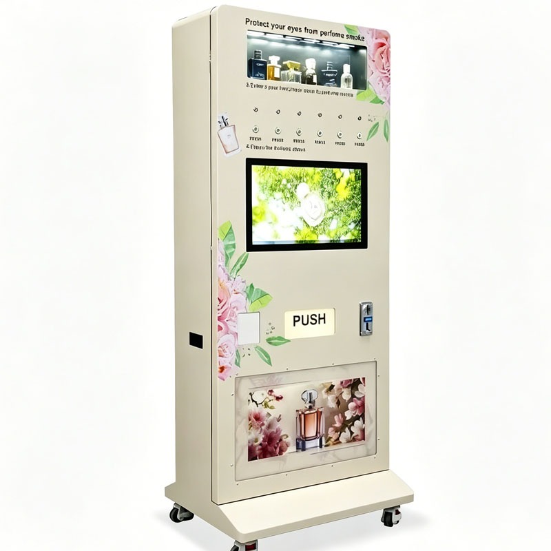 Mesin Penjual Parfum Otomatis  - Popcorn Vending Machine ulasan dan harga
