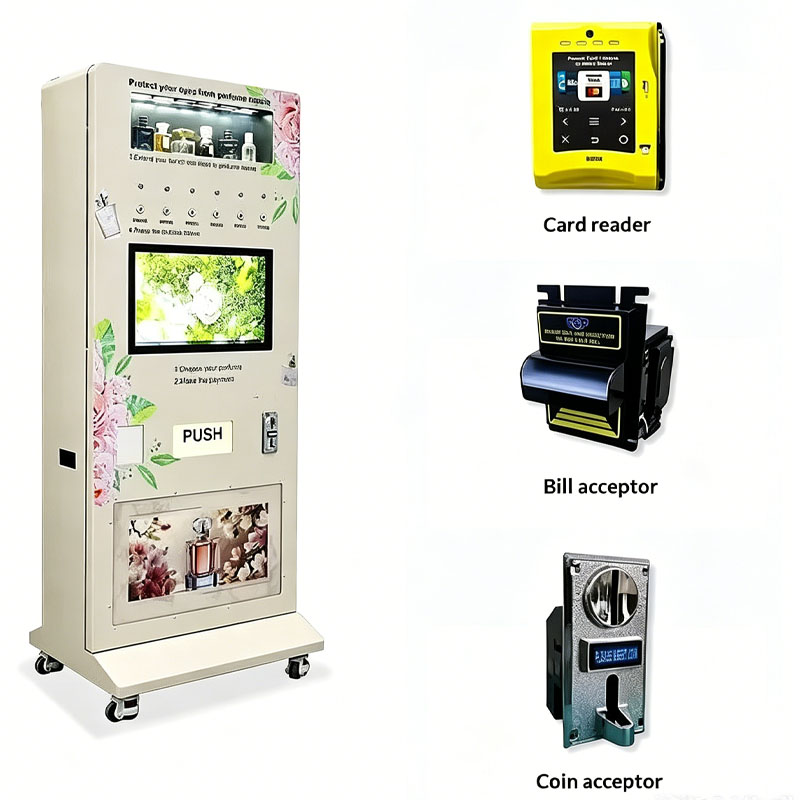 Mesin Penjual Parfum Otomatis  - Popcorn Vending Machine ulasan dan harga
