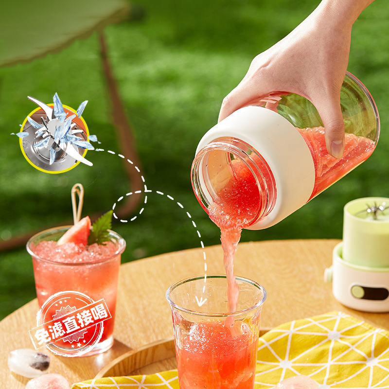 Blender Portabel 1000ML Pembua - Fruit Slot Machine ulasan dan harga