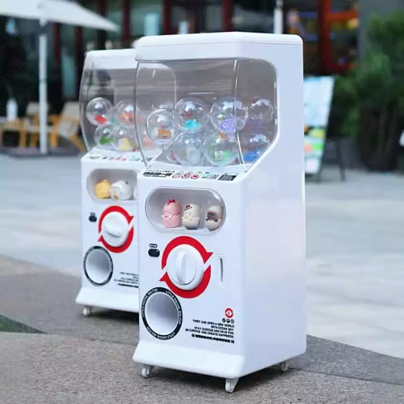 Mesin Gashapon Koin Baru, Main - Prize Capsule Toy Machine ulasan dan harga