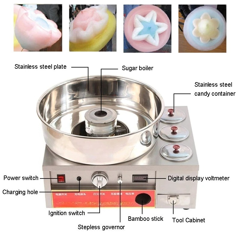 Mesin Pembuat Permen Kapas Sta - Candy Floss Machine ulasan dan harga
