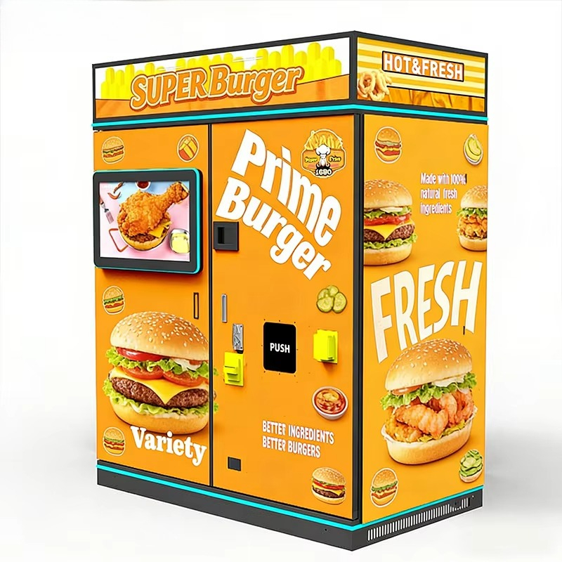 Mesin Penjual Otomatis Makanan - Popcorn Vending Machine ulasan dan harga