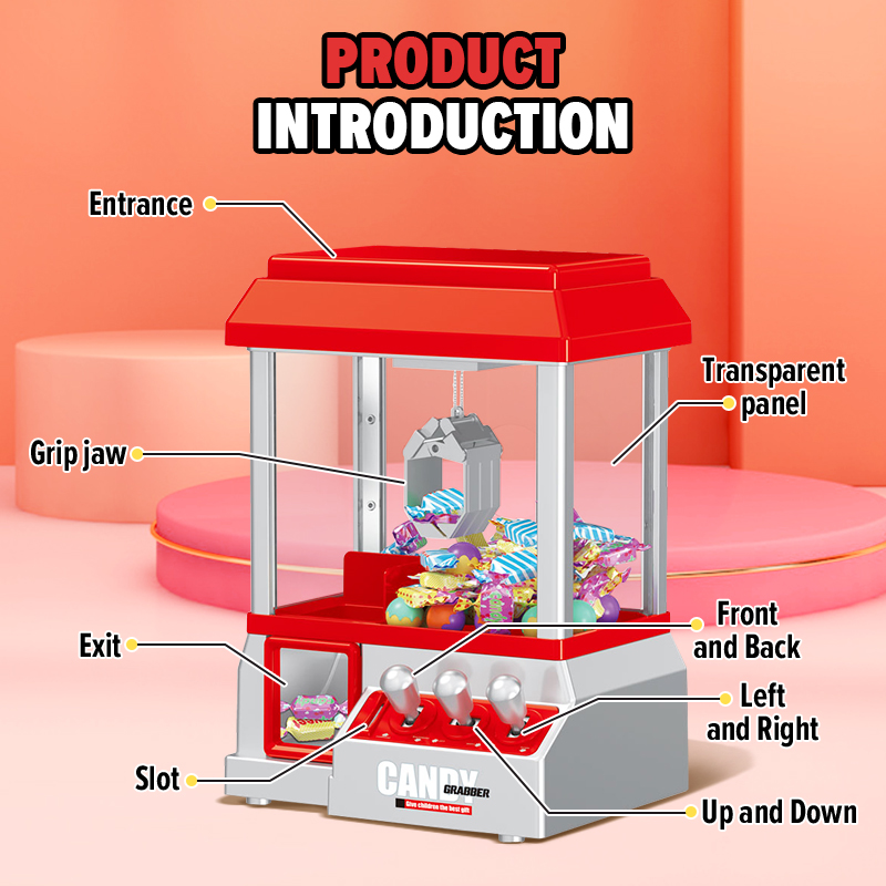 Mesin Cakar Mainan Arcade deng - Arcade Toy Vending Machine ulasan dan harga