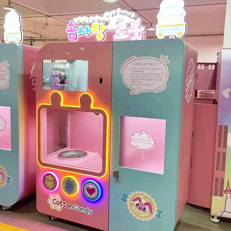 Mesin Penjual Permen Kapas Ber - Popcorn Vending Machine ulasan dan harga