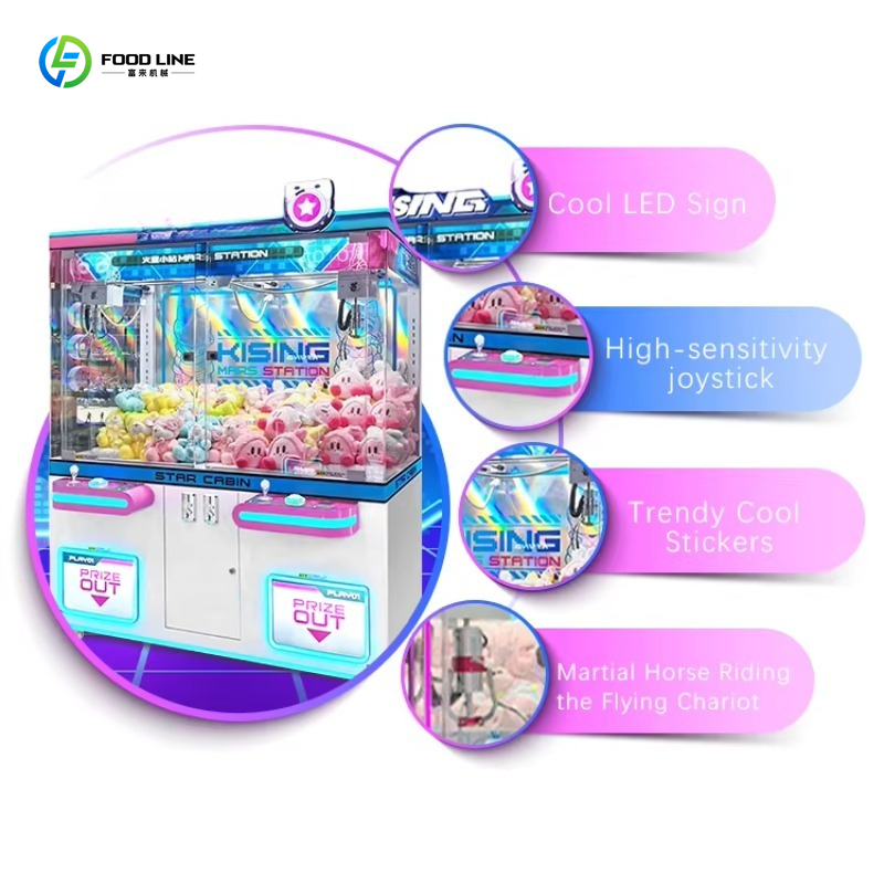 Mesin Cakar Boneka Plush Kusto - Arcade Vending Machines For Sale ulasan dan harga