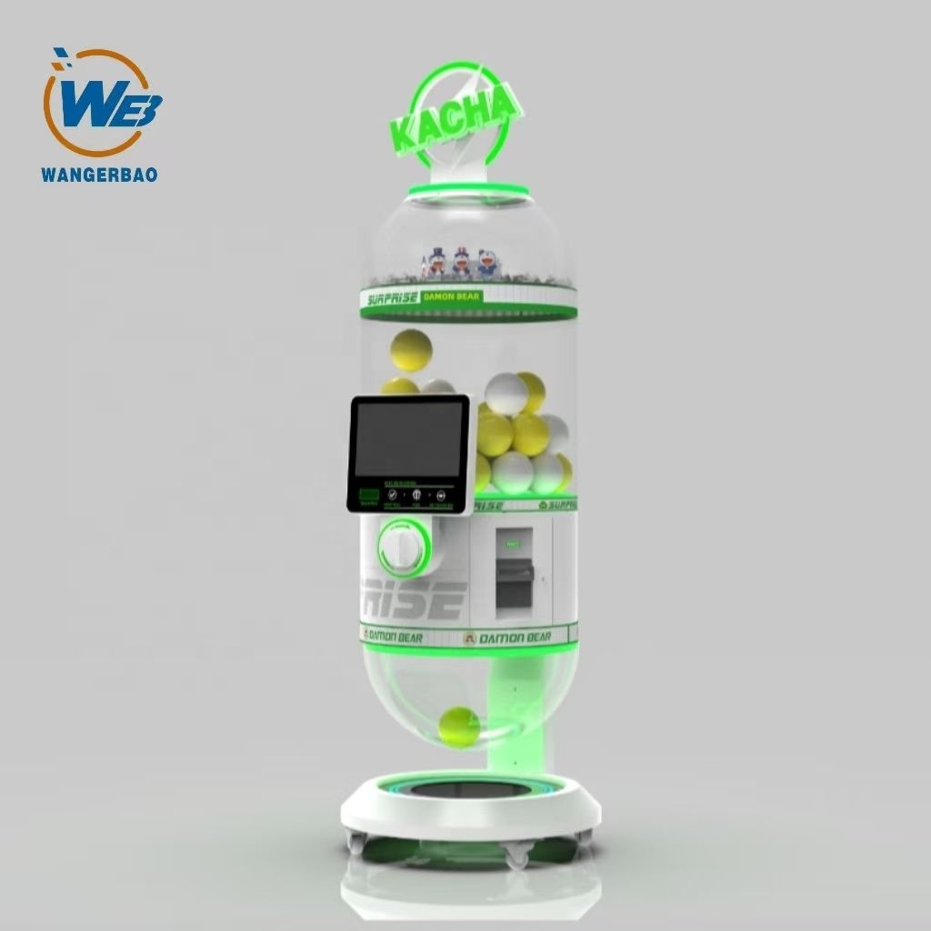 Mesin Gacha Elektronik Wangerb - Prize Capsule Toy Machine ulasan dan harga