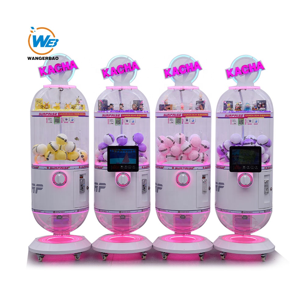 Mesin Gacha Elektronik Wangerb - Prize Capsule Toy Machine ulasan dan harga
