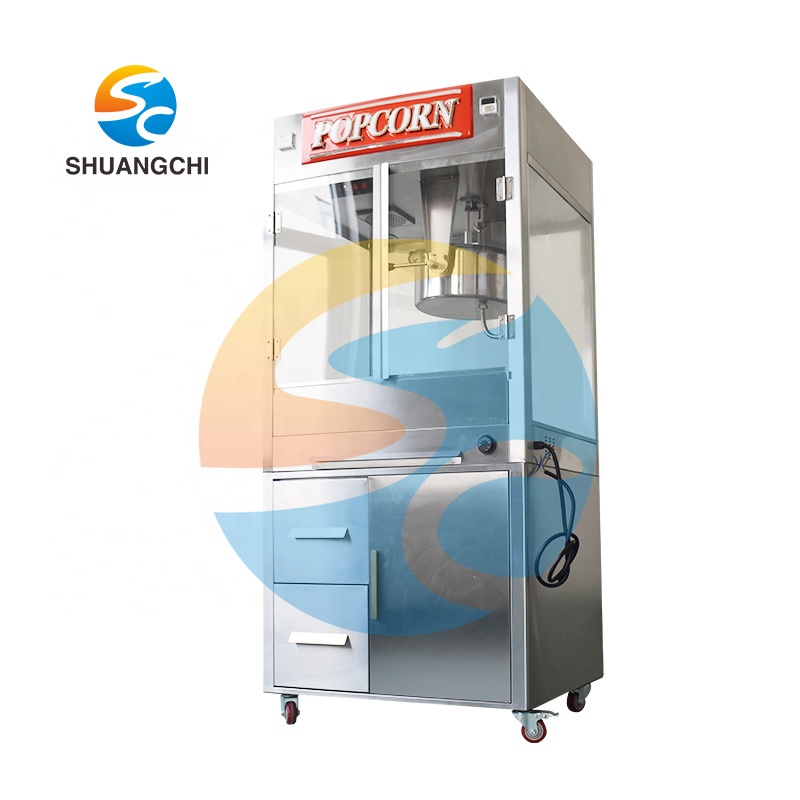Mesin Popcorn Komersial Shuang - Popcorn Vending Machine ulasan dan harga