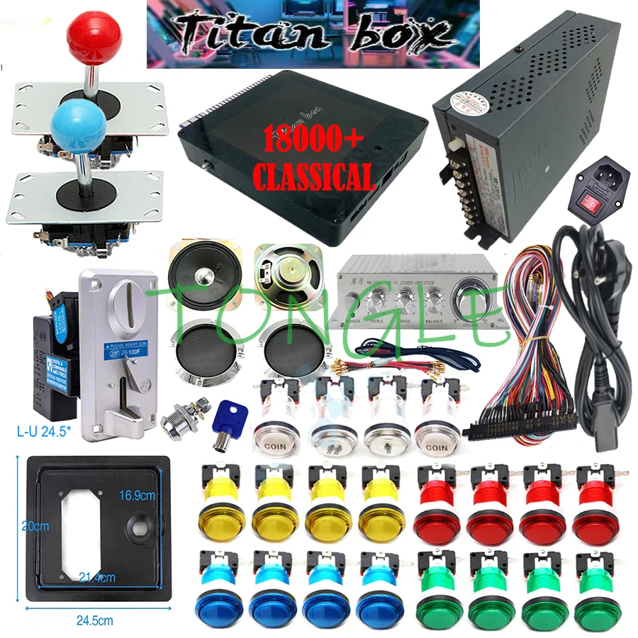Kotak permainan JAMMA 18000 +  - Arcade Game Cabinet ulasan dan harga